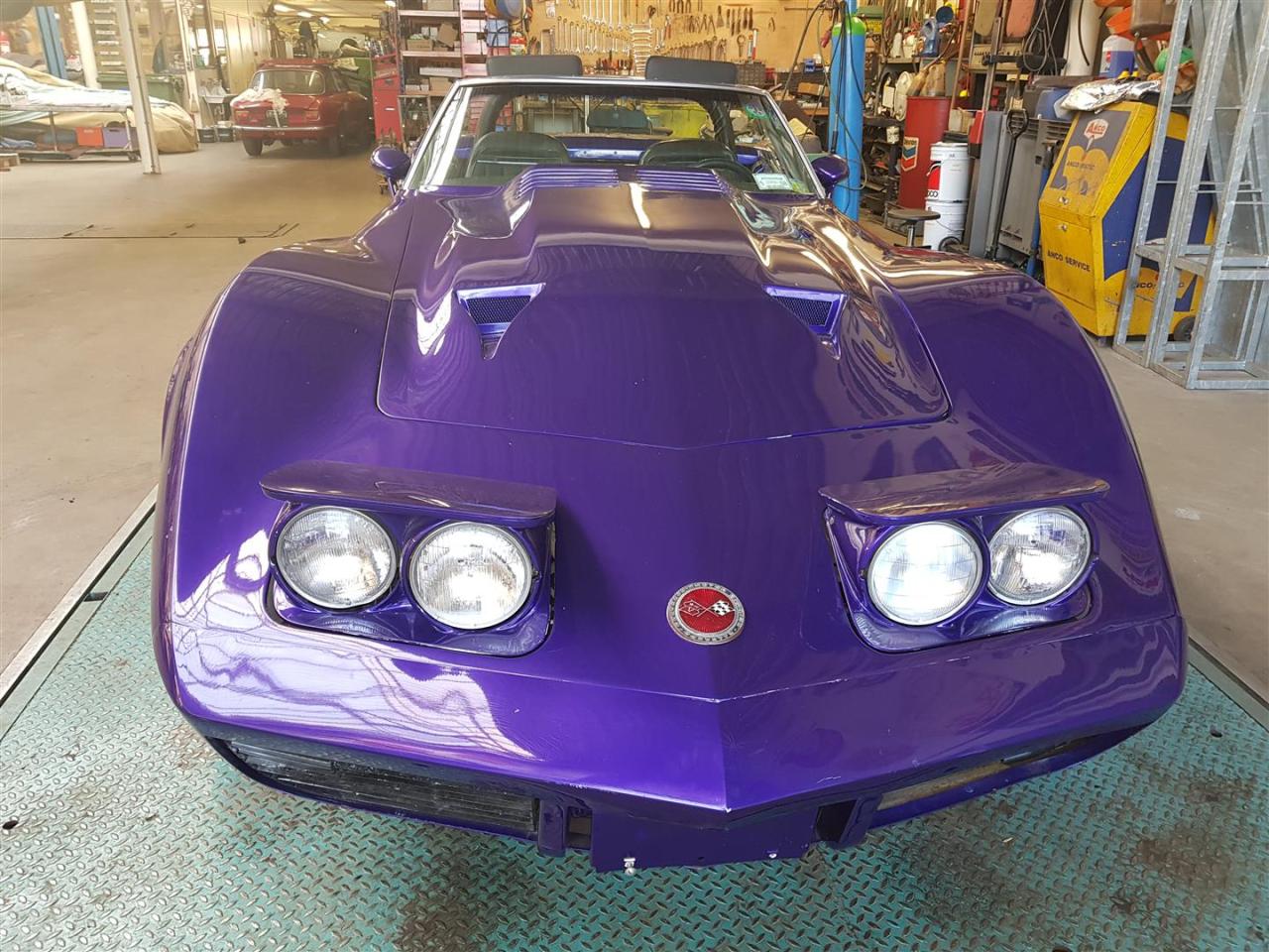 1973 Chevrolet Corvette &#039;&#039;73 cabrio purple