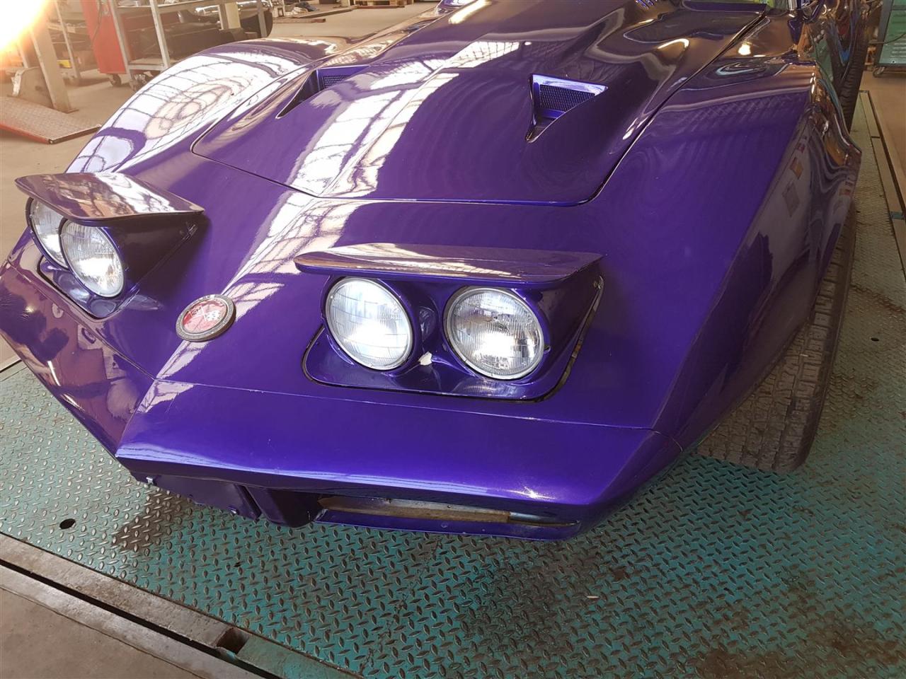 1973 Chevrolet Corvette &#039;&#039;73 cabrio purple