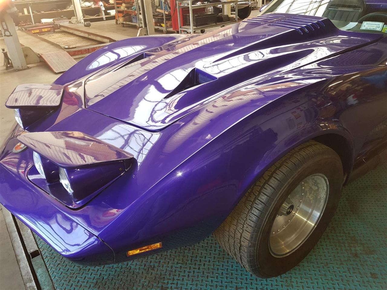 1973 Chevrolet Corvette &#039;&#039;73 cabrio purple
