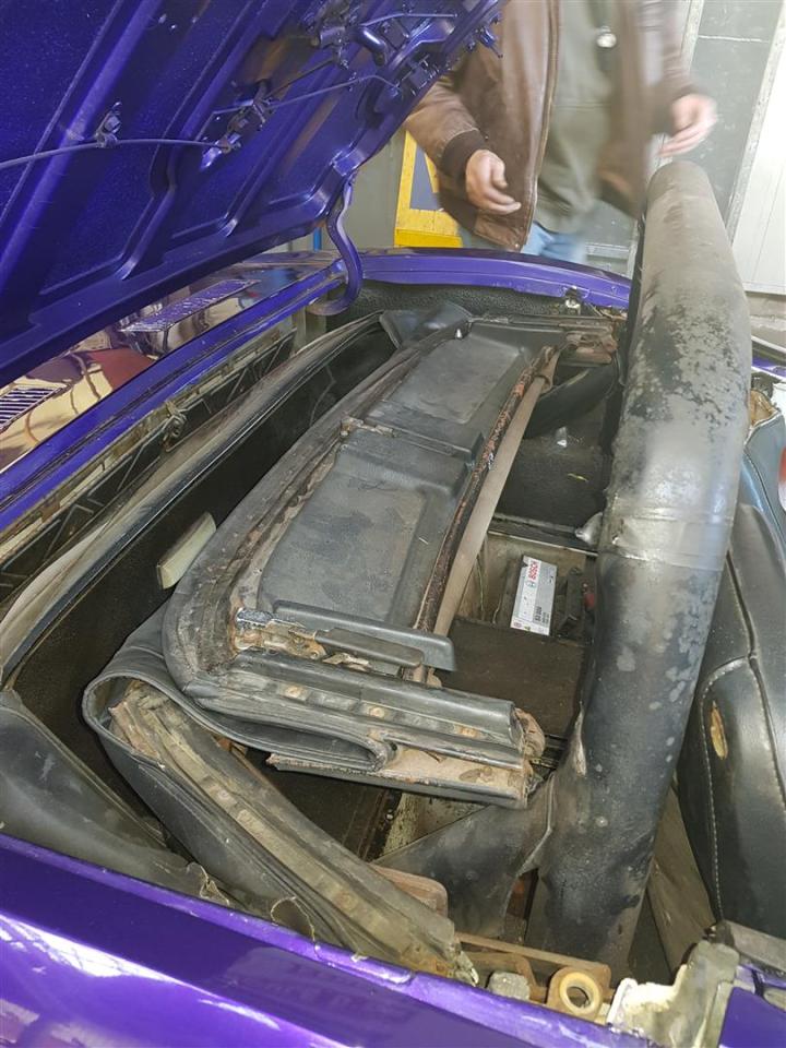 1973 Chevrolet Corvette &#039;&#039;73 cabrio purple