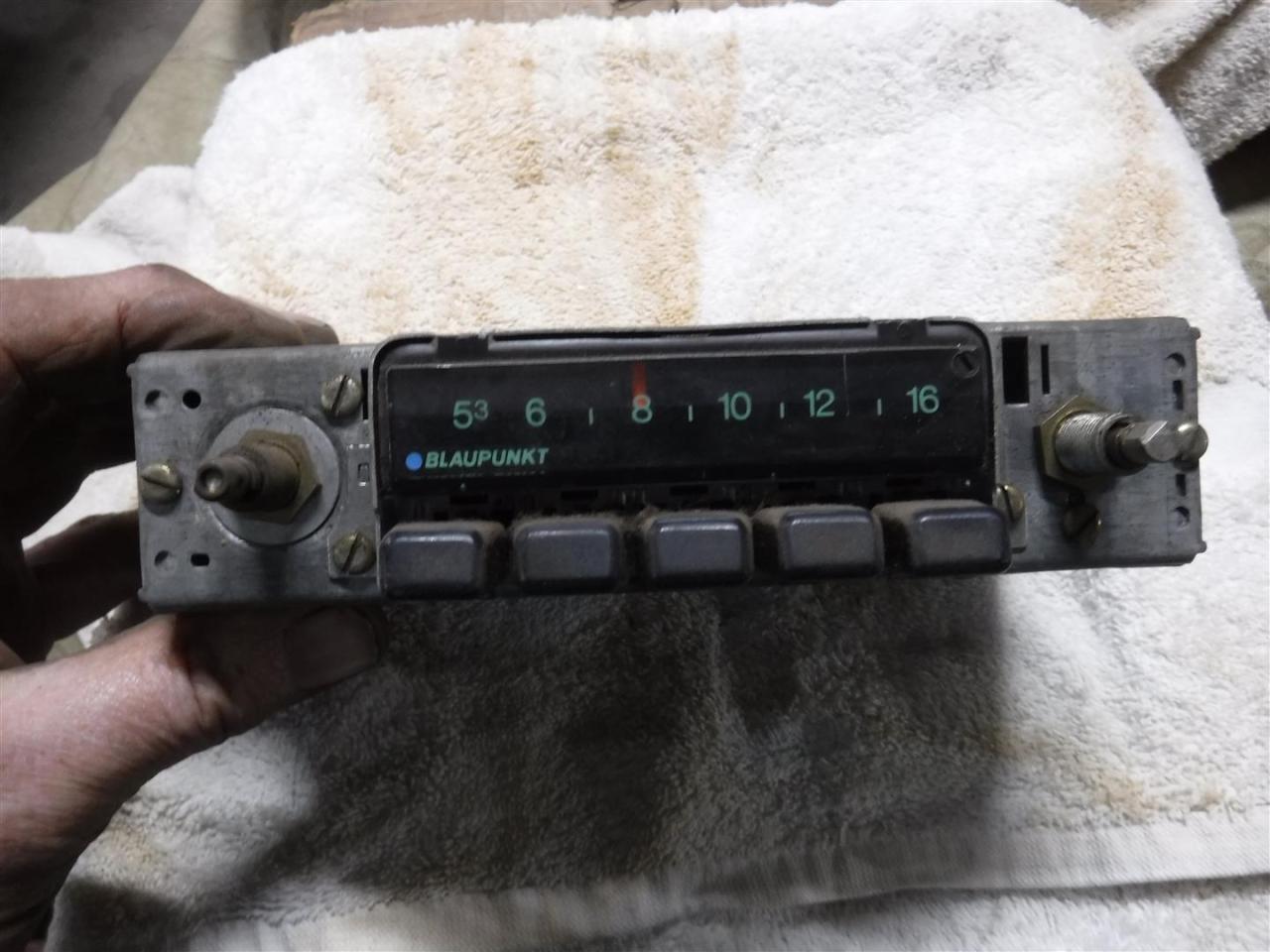 1960 Classic Car Radio Blaupunkt