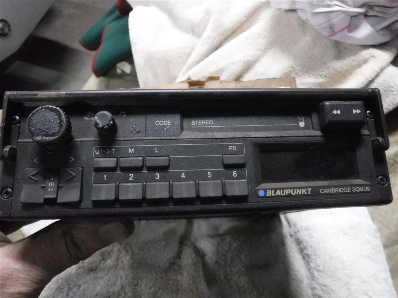 1960 Classic Car Radio Blaupunkt