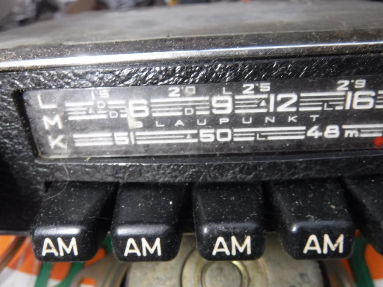 1960 Classic Car Radio Blaupunkt