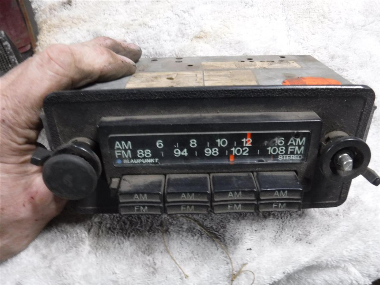1960 Classic Car Radio Blaupunkt
