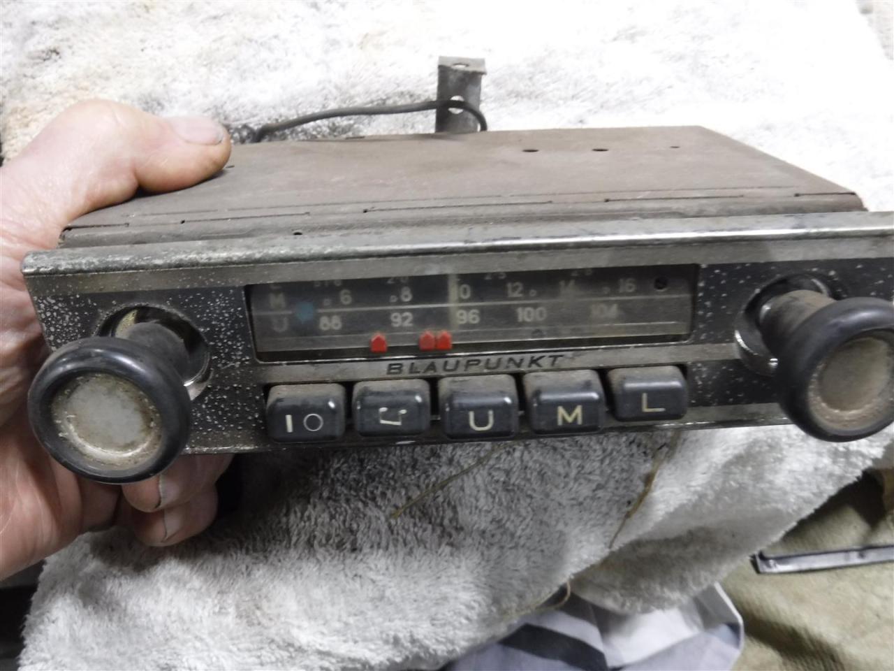 1960 Classic Car Radio Blaupunkt