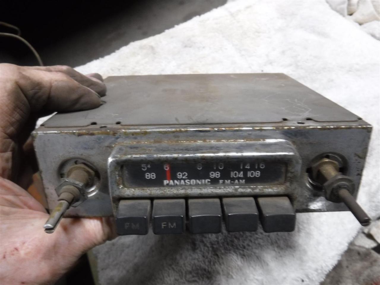 1960 Classic Car Radio Panasonic