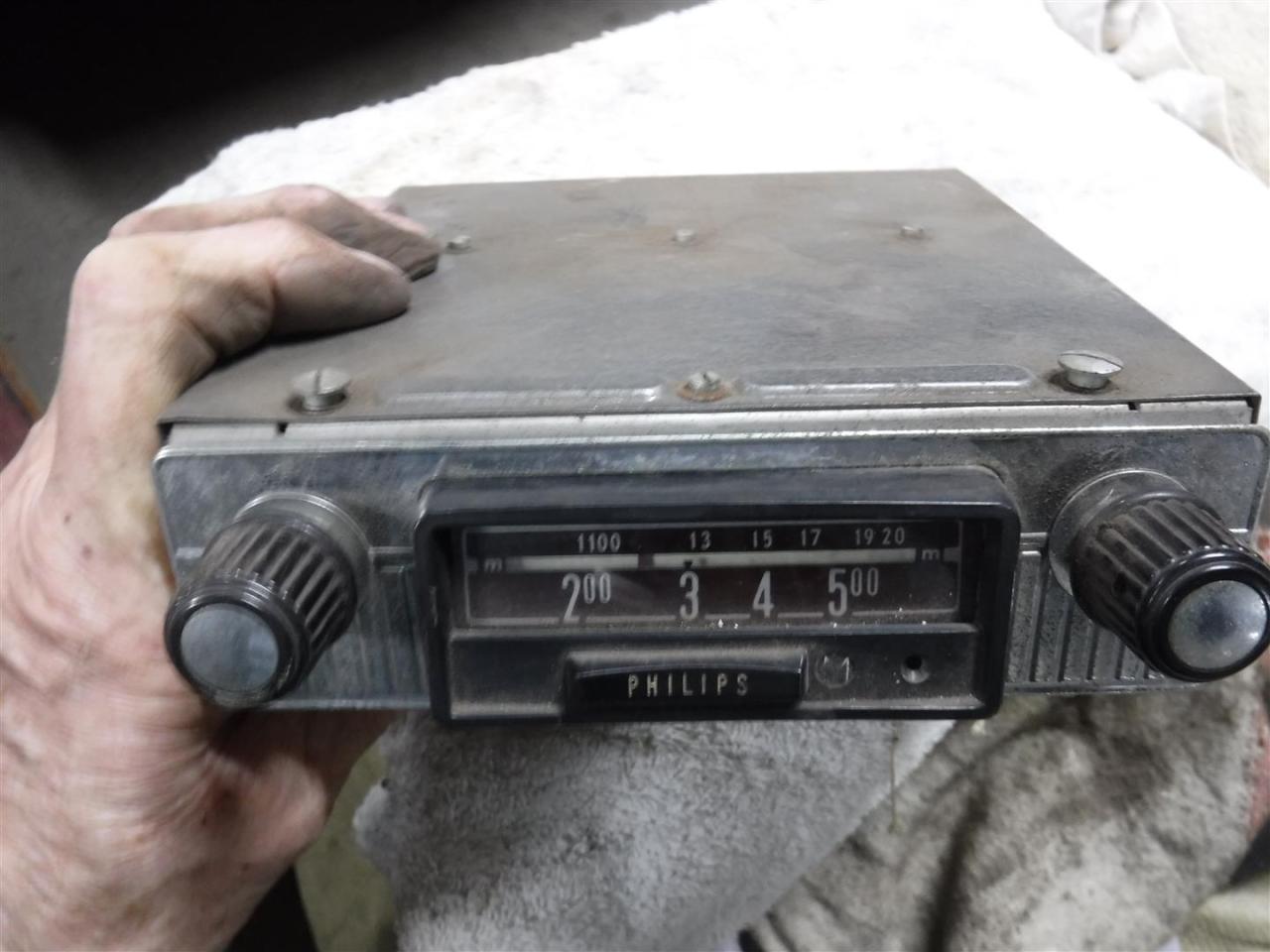 1960 Classic Car Radio Philips