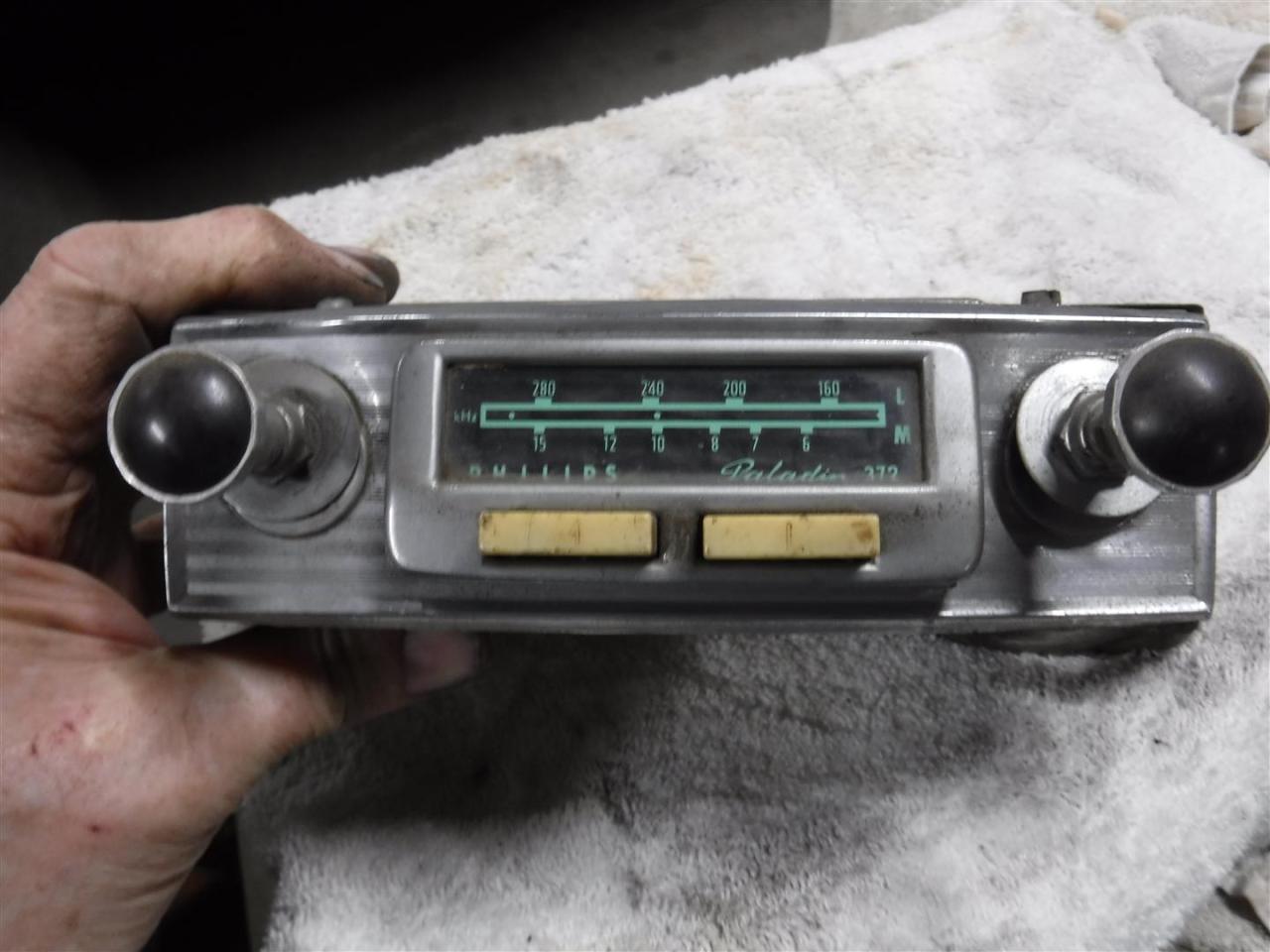 1960 Classic Car Radio Philips