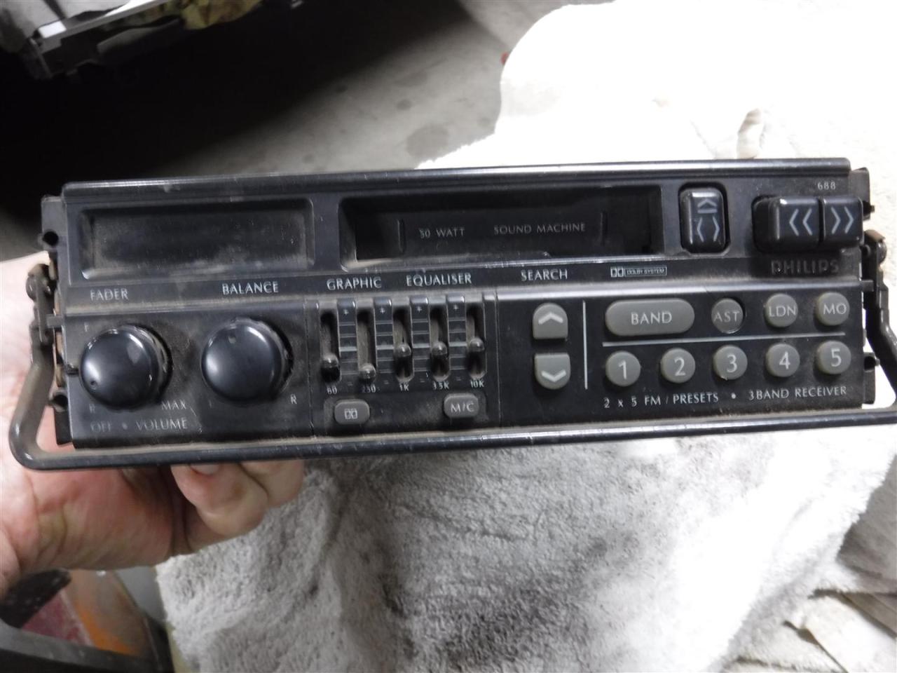 1960 Classic Car Radio Philips