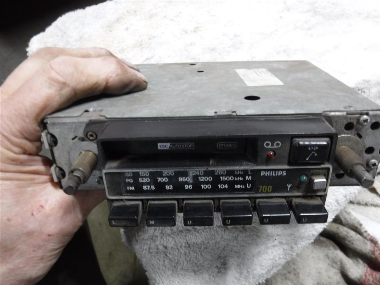 1960 Classic Car Radio Philips