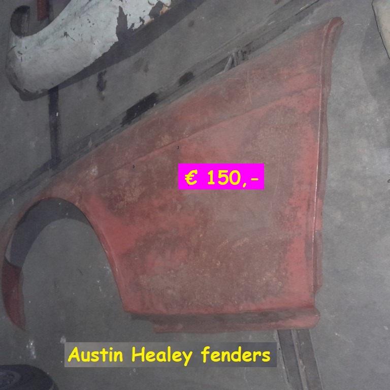 1950 Austin Healey parts Body panels
