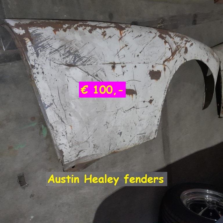 1950 Austin Healey parts Body panels