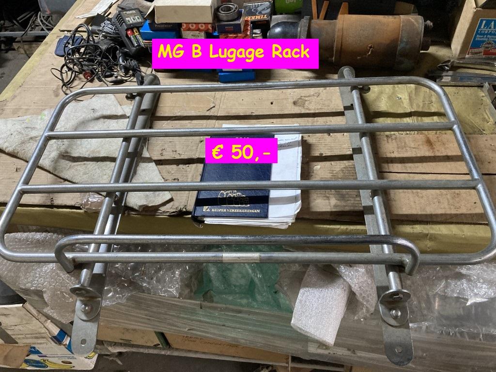 1960 MG A- B  onderdelen