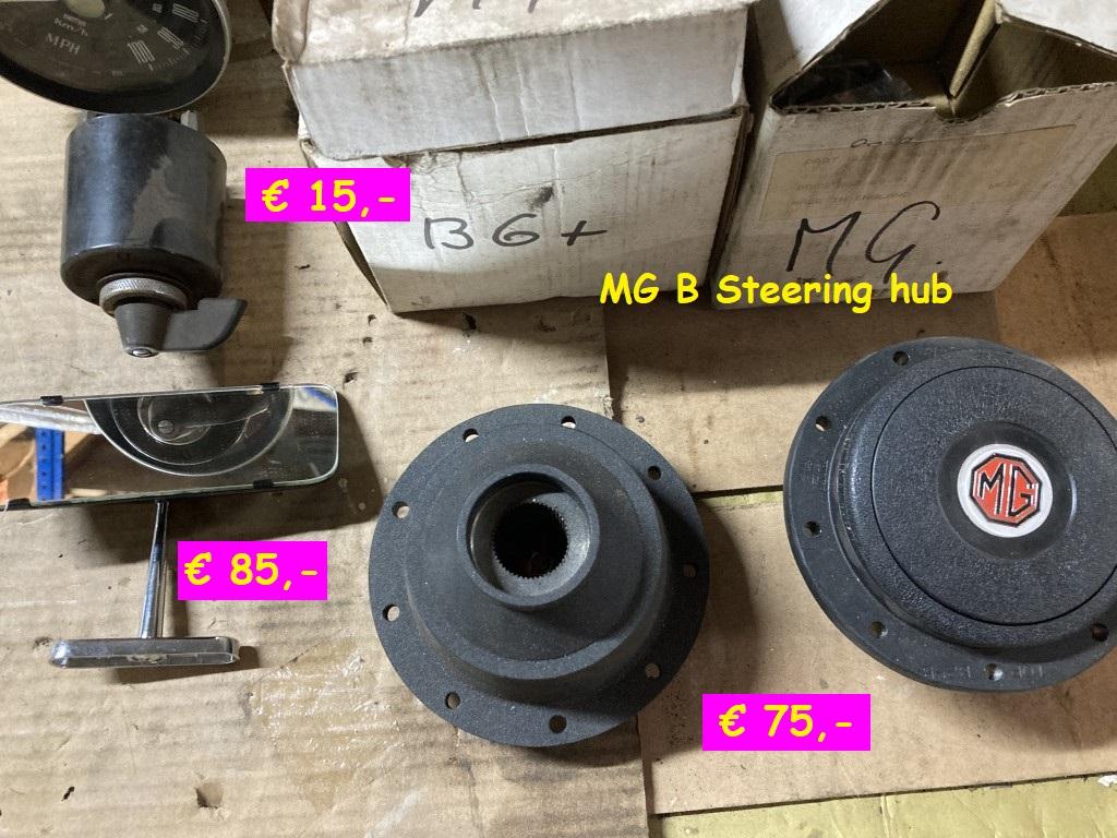 1960 MG A- B  onderdelen