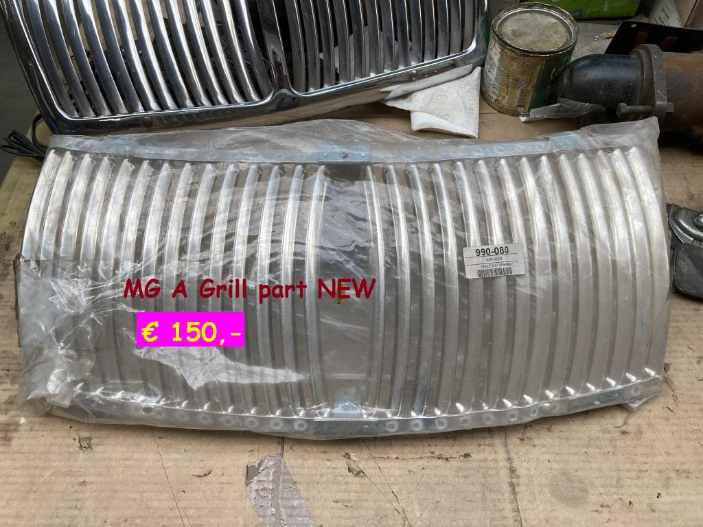 1960 MG A- B  onderdelen