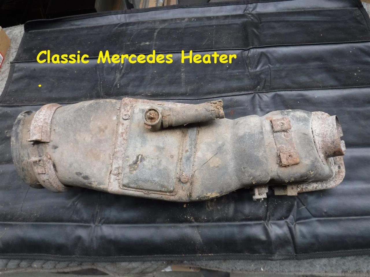 1960 Mercedes parts classic heater
