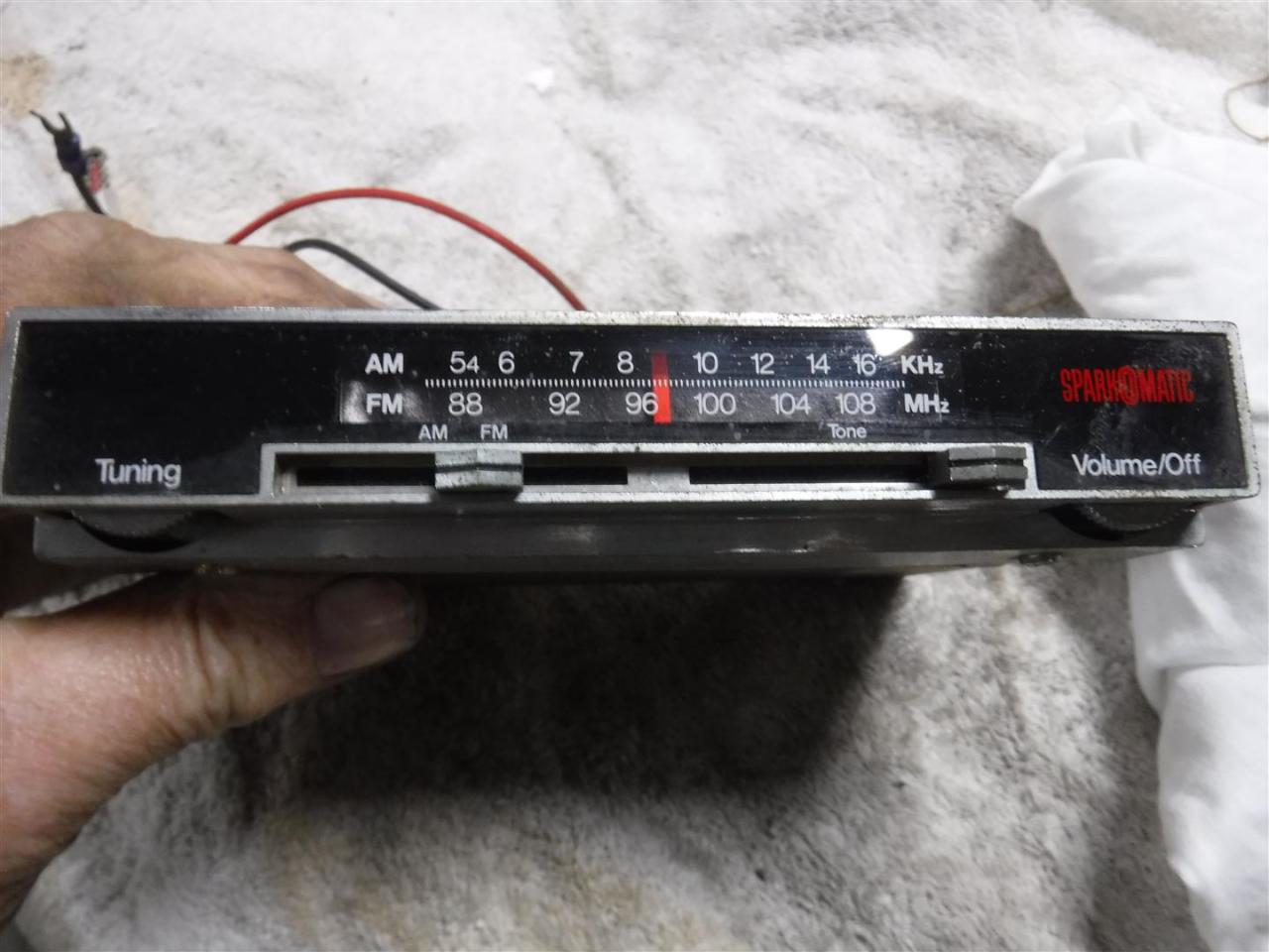 1960 Classic Car Radio SparkOmatic