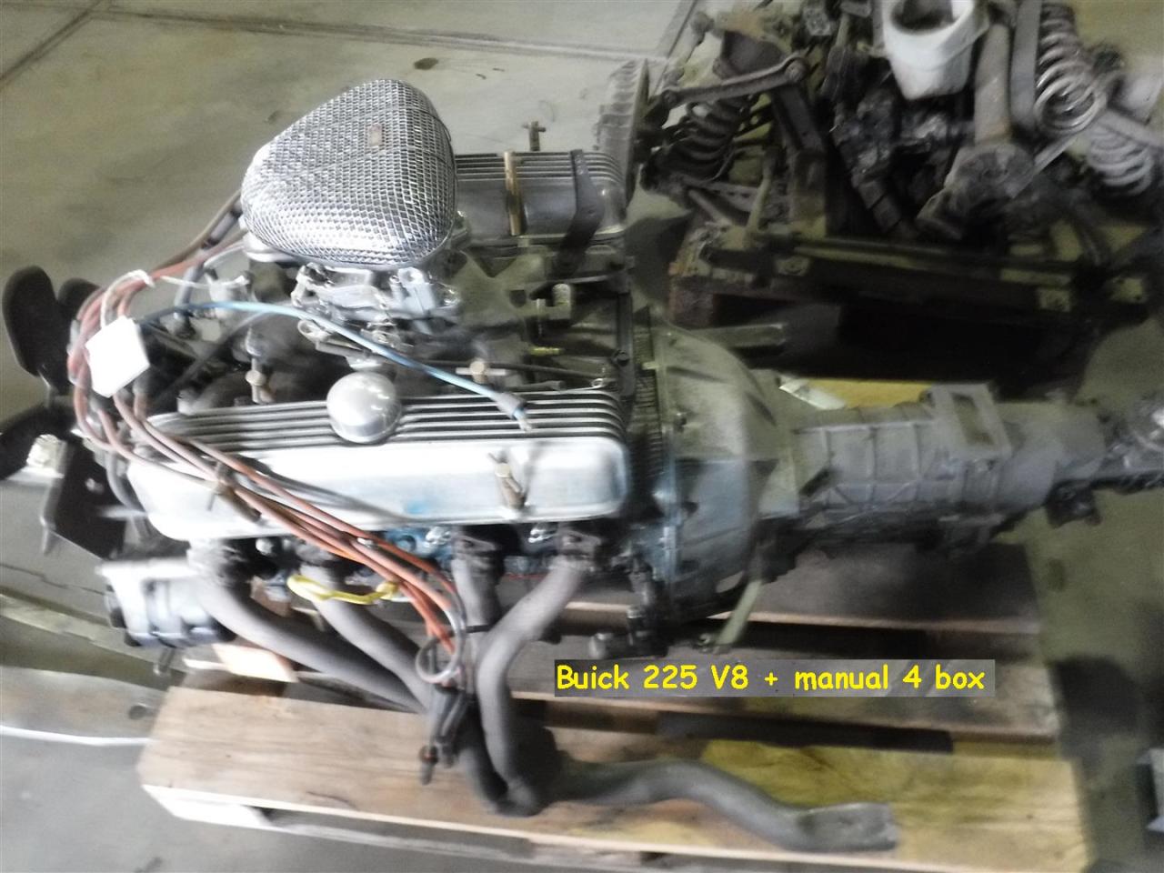 1900 Buick Engine 215 cid aluminium