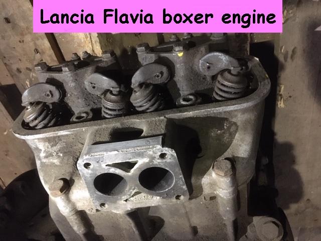 1900 Lancia Flavia boxer engine