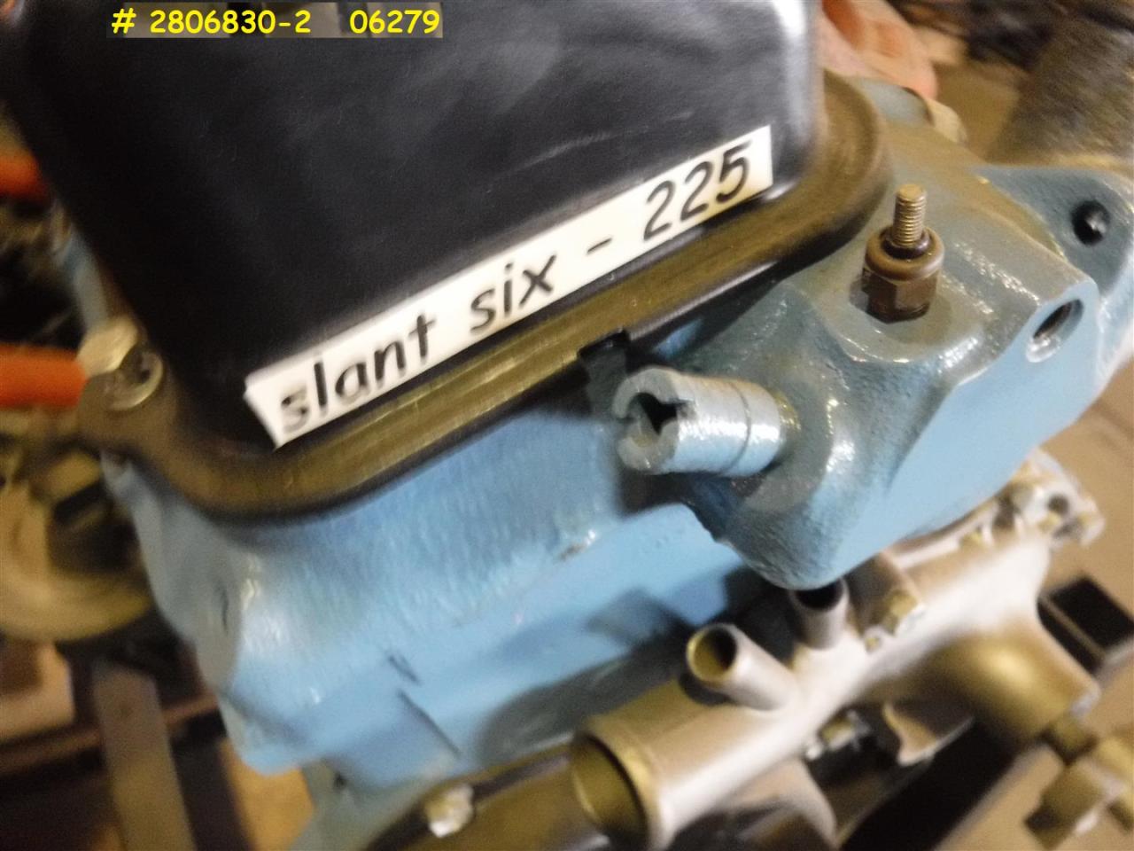 1960 Chrysler engine 225 slant six