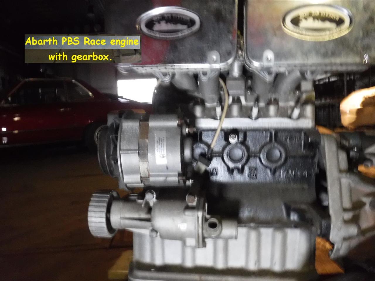 1900 Abarth engine PBS race