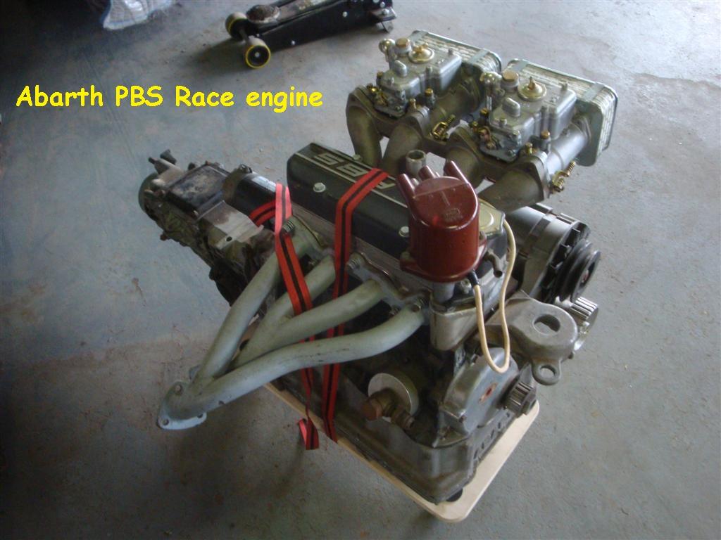 1900 Abarth engine PBS race