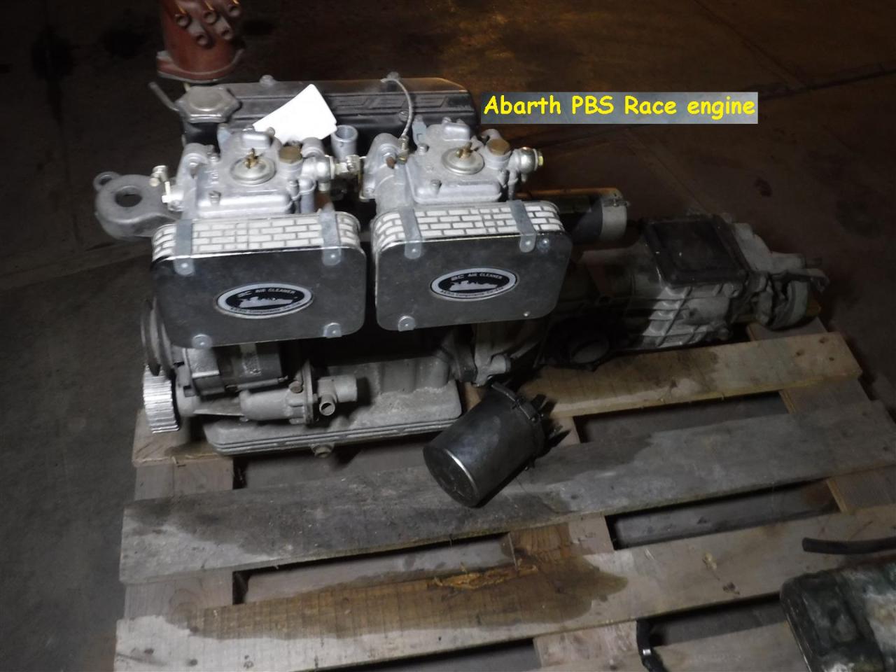 1900 Abarth engine PBS race