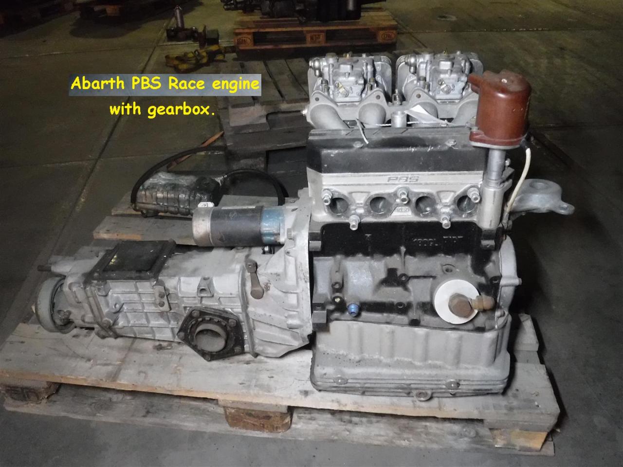 1900 Abarth engine PBS race