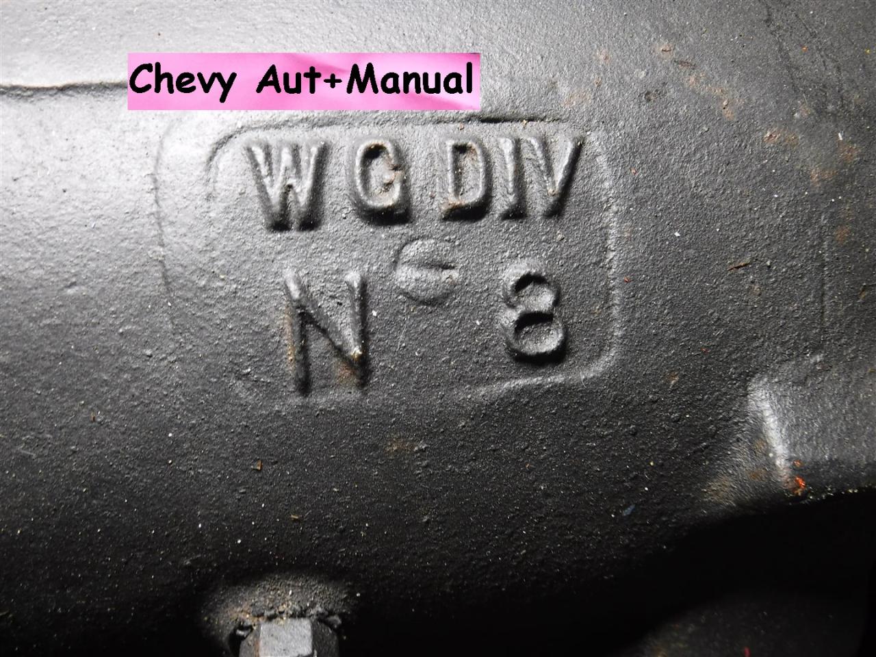 1900 Chevrolet parts gearbox