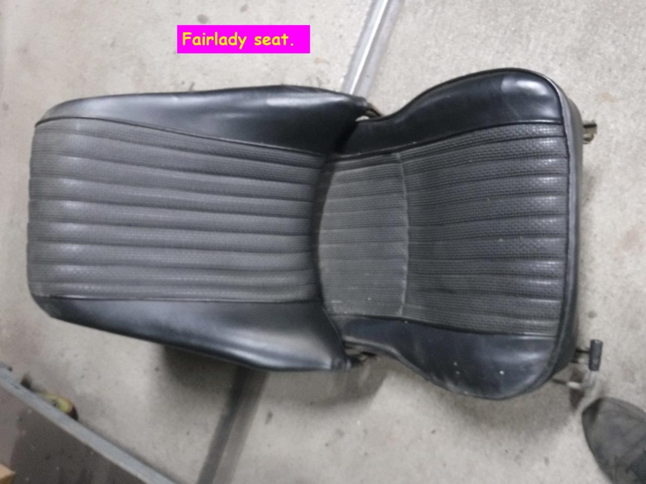 1900 Datsun parts 240Z seats