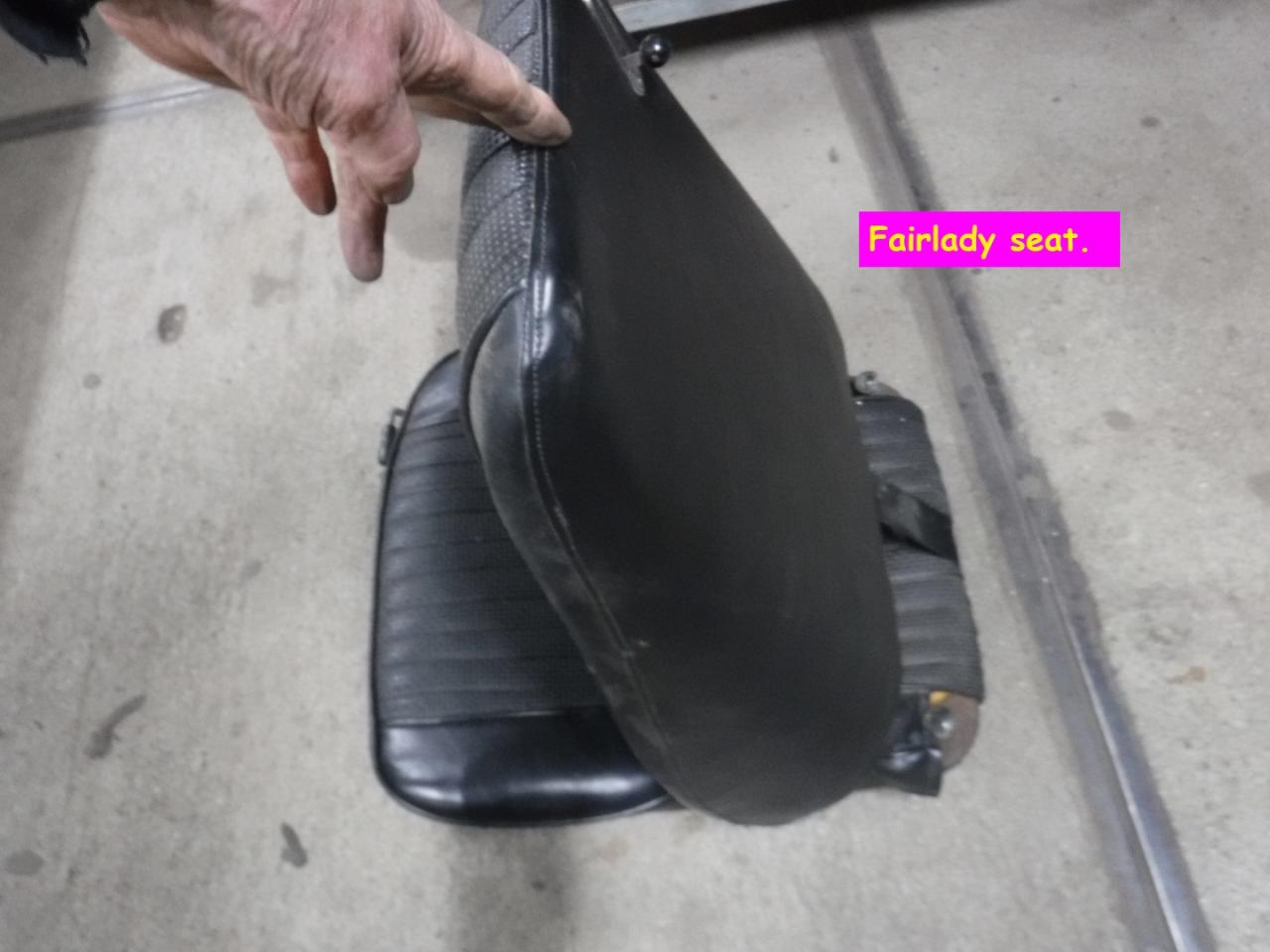 1900 Datsun parts 240Z seats