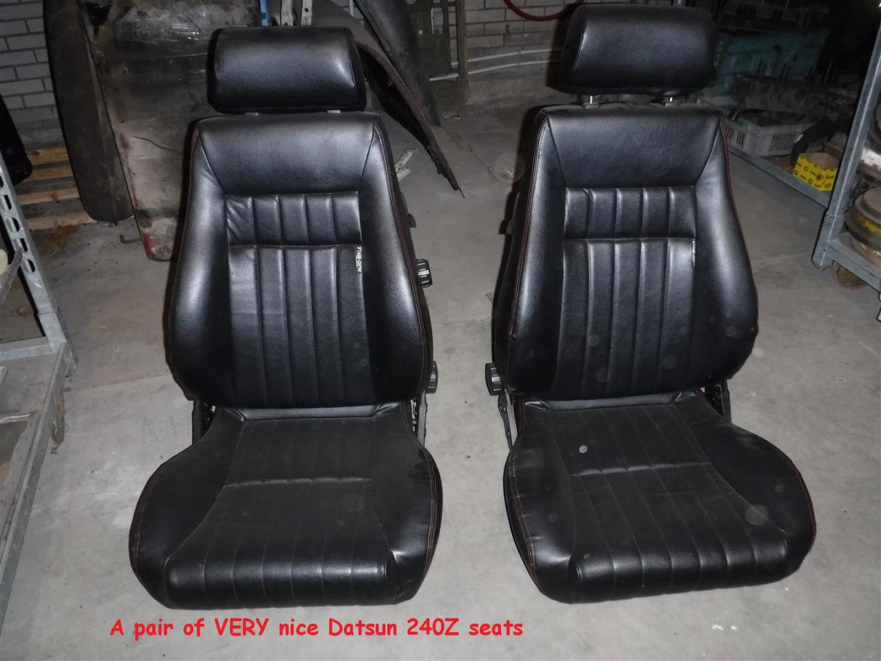 1900 Datsun parts 240Z seats