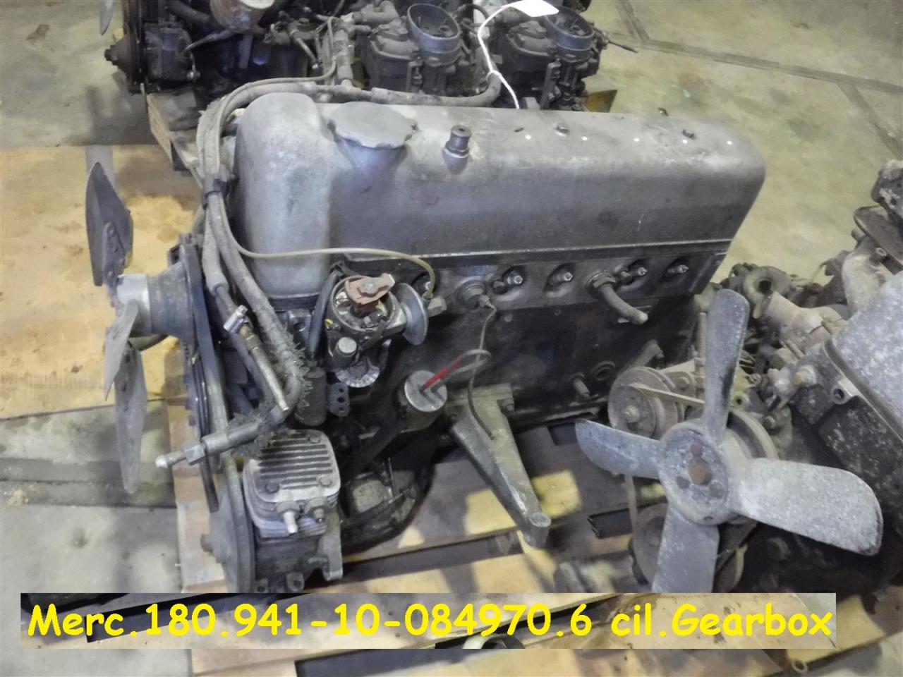 1960 Mercedes parts 250S engine 180.941-10-084970