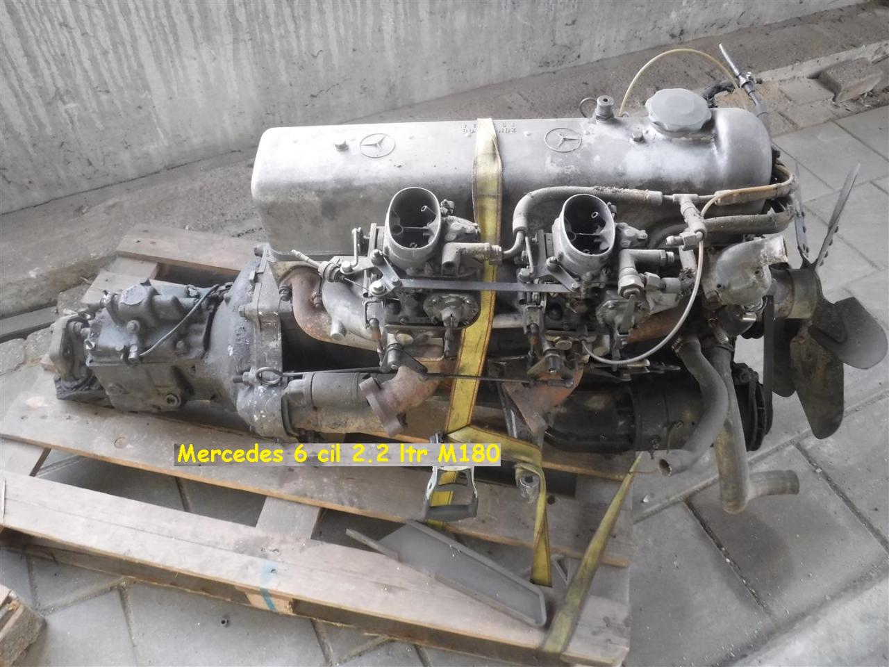 1960 Mercedes parts 250S engine 180.941-10-084970