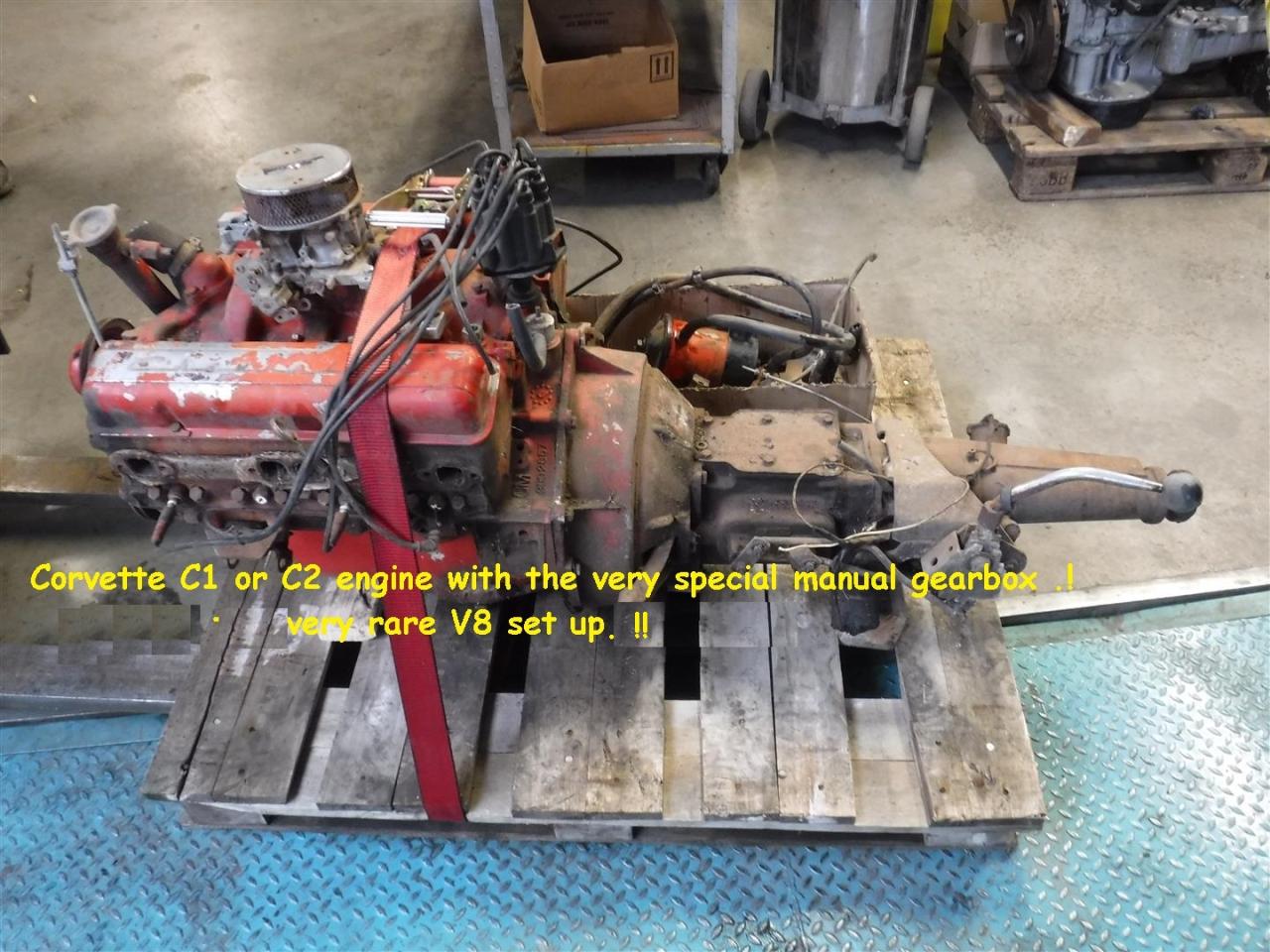 1964 Chevrolet parts engine 302-327-350CU, V1209MB