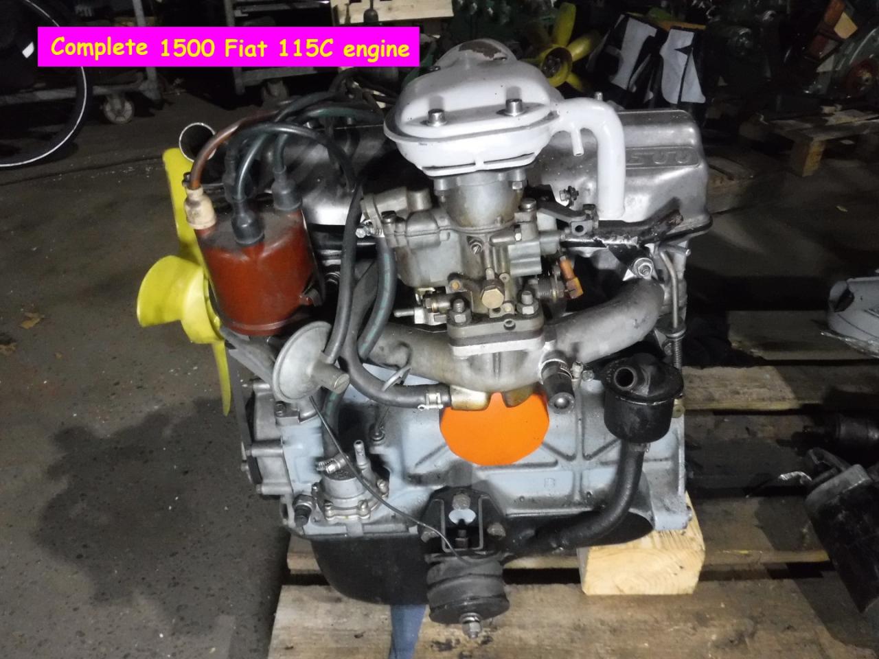 1900 Fiat parts Fiat engine 115C 000