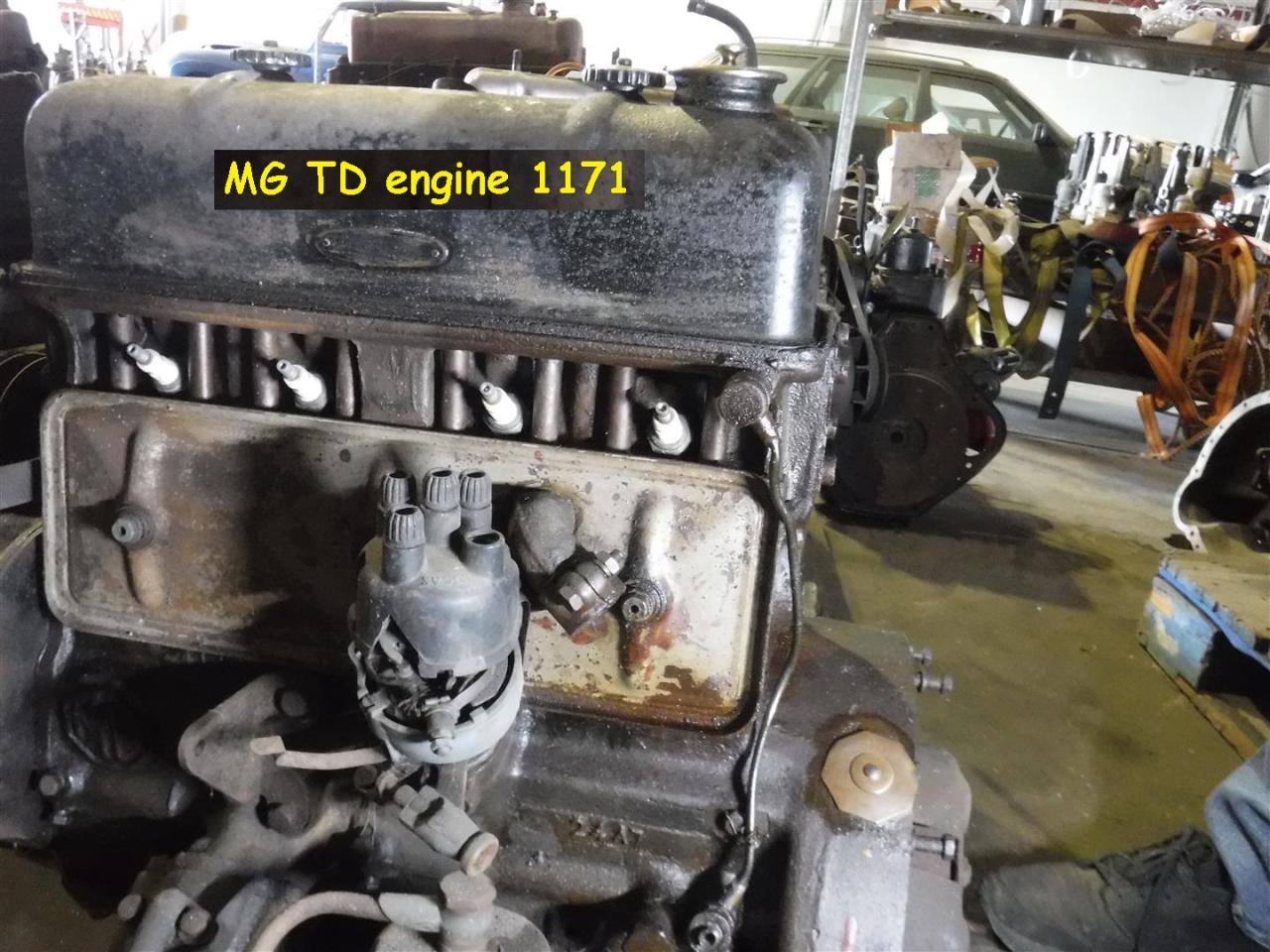 1900 MG TD engine 1171