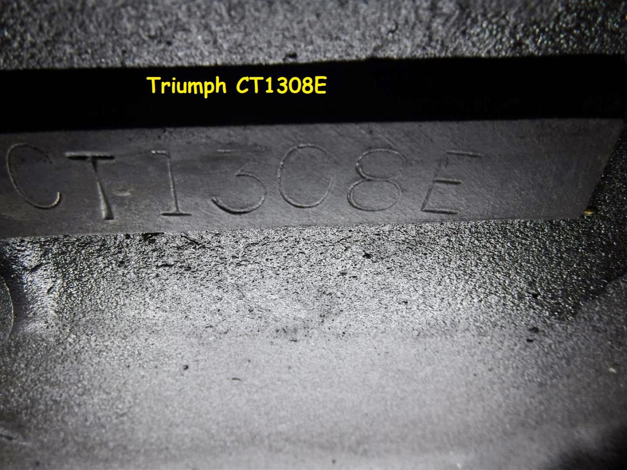 1900 Triumph TR4 engine CT1308E