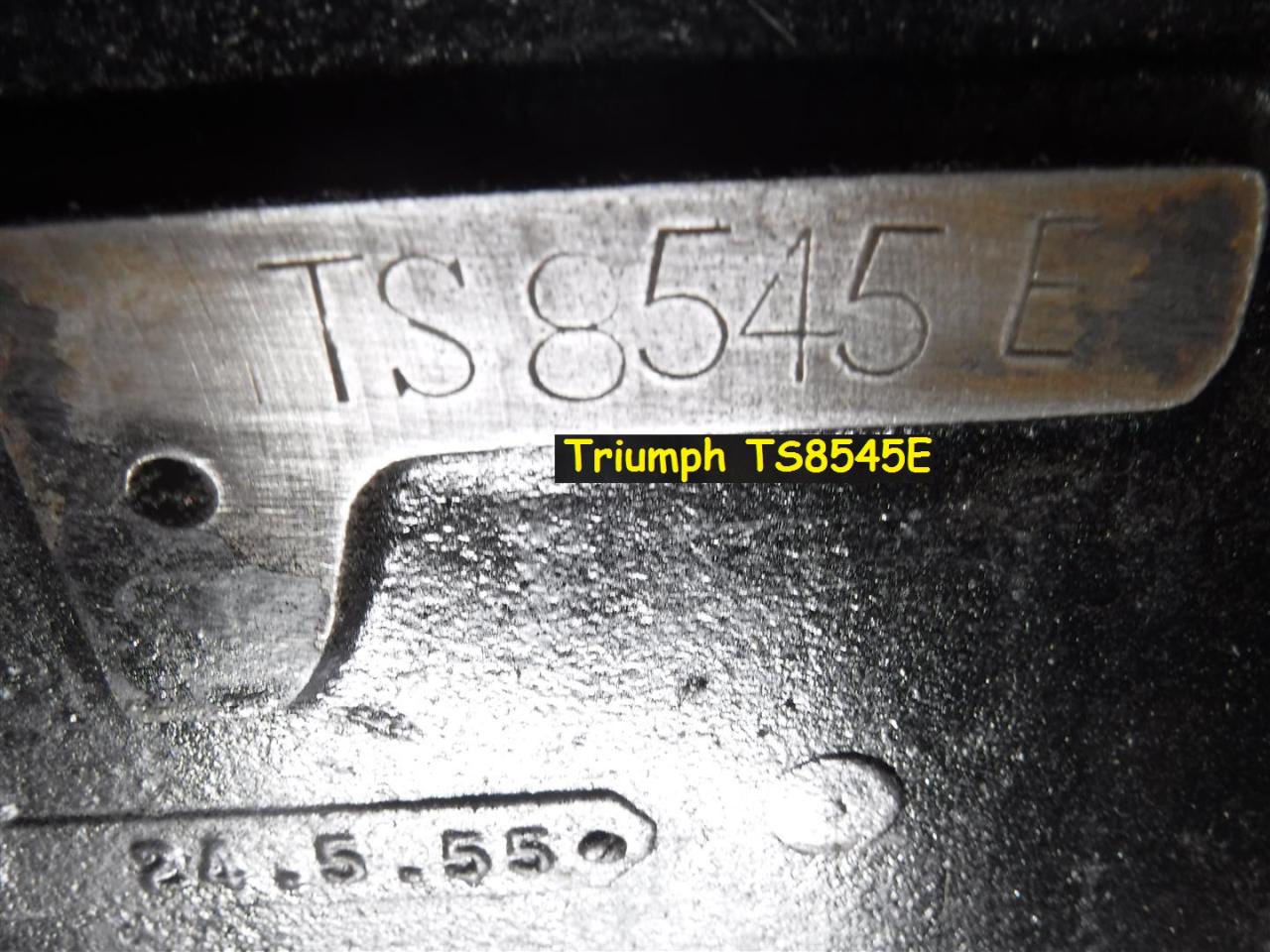 1900 Triumph engine TS8545E