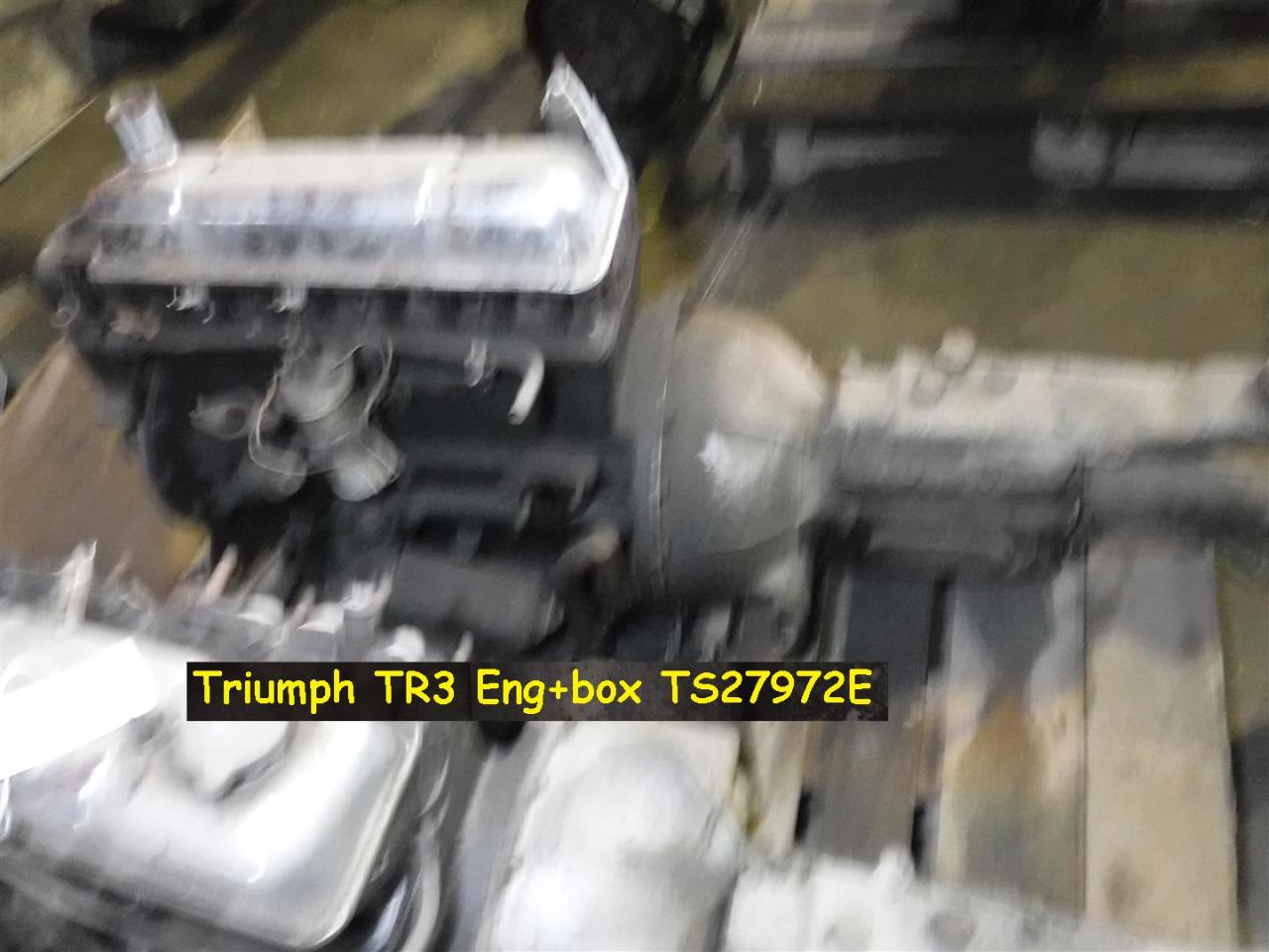 1900 Triumph TR3 engine TS27972E