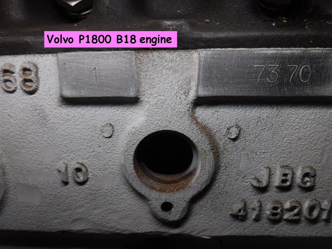 1900 Volvo parts B18 engine