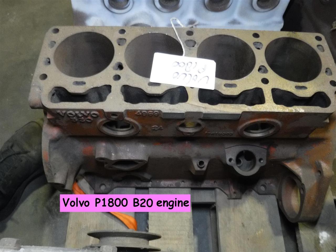 1900 Volvo parts B20 engine