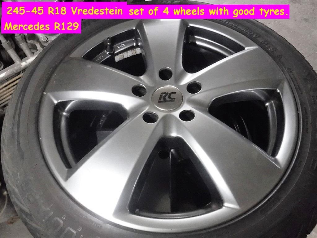 1950 Mercedes parts wheels