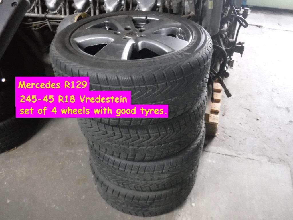 1950 Mercedes parts wheels