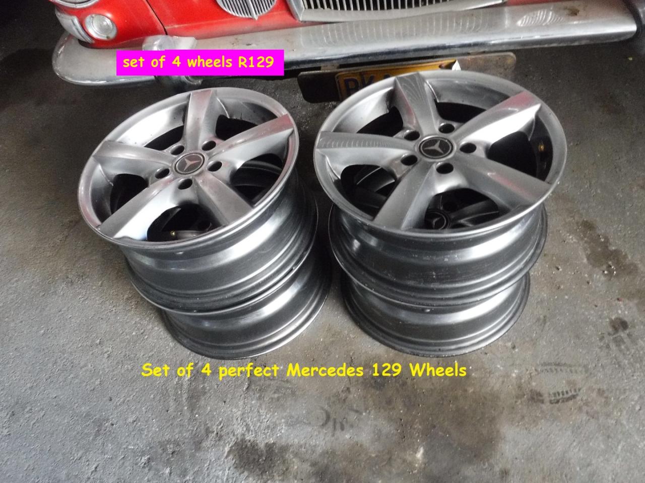 1950 Mercedes parts wheels