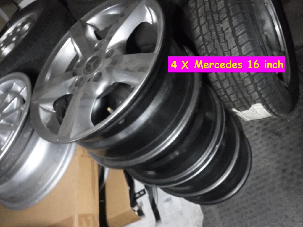 1950 Mercedes parts wheels