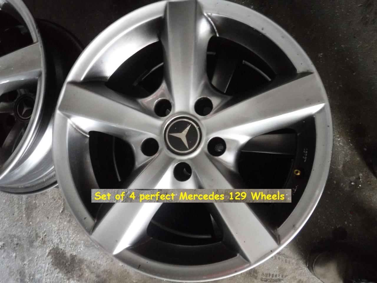 1950 Mercedes parts wheels