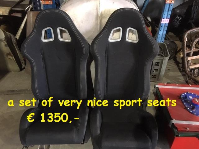 2000 several parts racing , sport seats