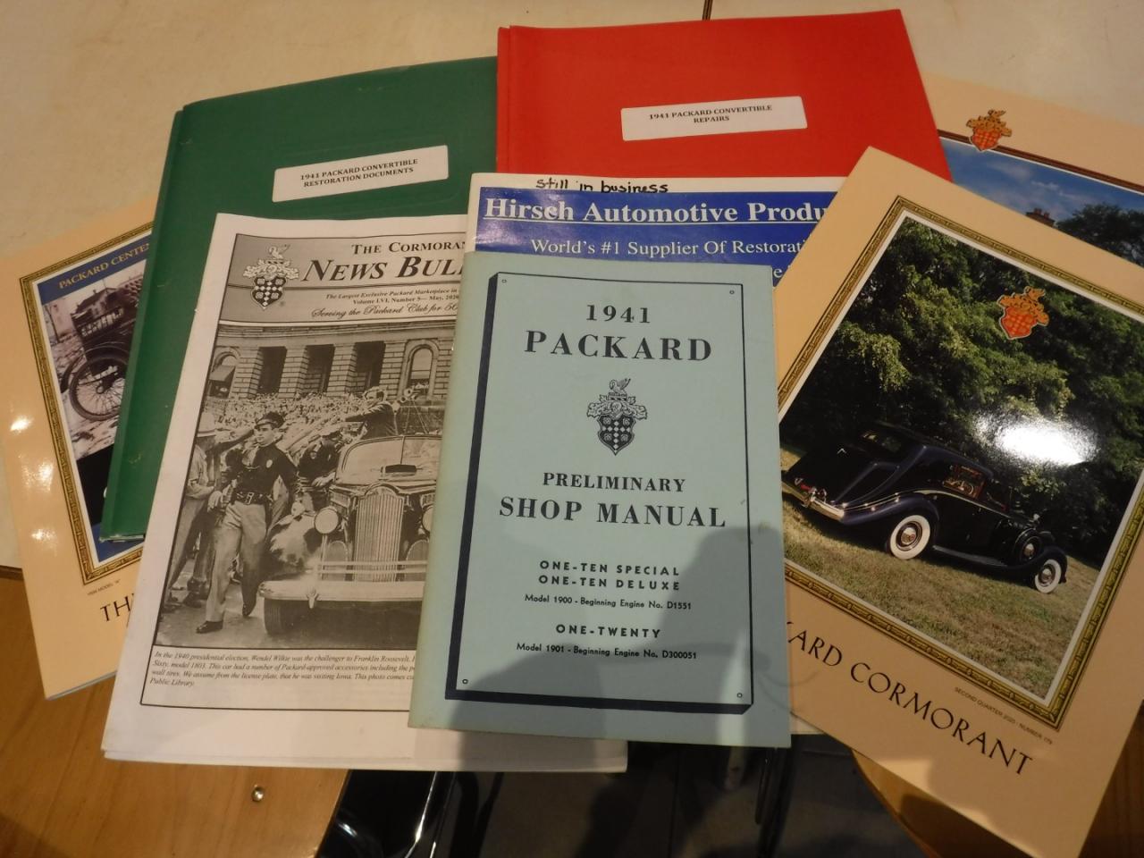 1941 Packard 120 Convertible no. 2121