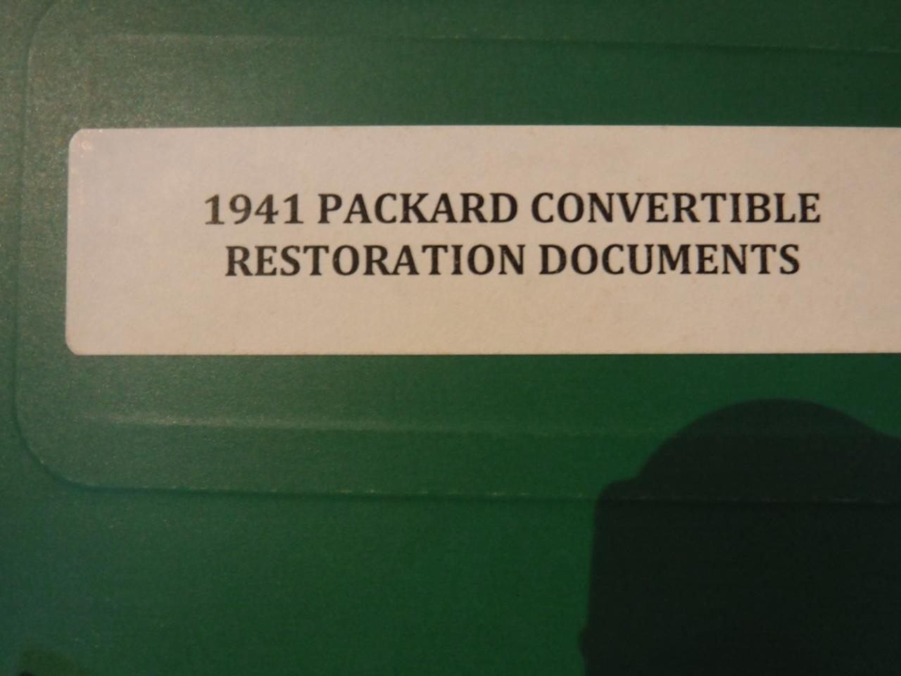 1941 Packard 120 Convertible no. 2121